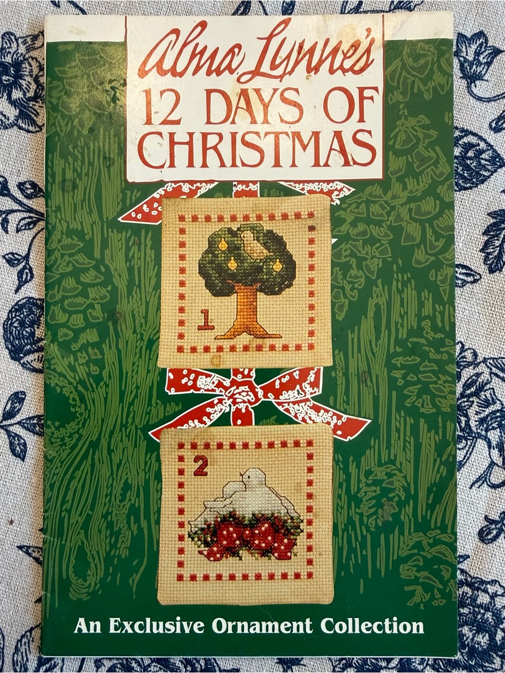 Alma Lynne’s 12 Days Of Christmas Ornament Cross Stitch Pattern Chart Collection